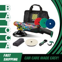 BATOCA P2 Rotations-Autopolierer 1000W 150mm 6 Zoll Auto-Detailing-Polierer mit konstanter Geschwindigkeit, RO-Wachsmaschine mit extra langem Kabel