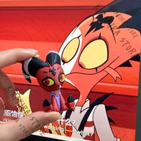 Blitzรธ Buckzo Cosplay PVC Resin Desktop Ornaments Helluva Boss High Quality Figurine Model Kit Garage Kits Kawaii Mascot
