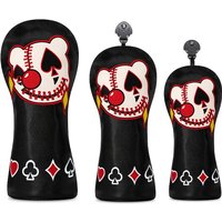 1pc Golf Club Head Cover - High Quality and Durable Protective Equipment, Clown Themed Design, Golf Accessories, Headgear
