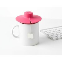 Portable Silicone Tea Bag Holder With Handle Easy Squeezer And Mug Lid For Travel Office Home UseHotsale