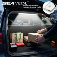 SEAMETAL Rechargeable Smart Sensor LED Bar Light Portable Cordless Magnetic Induction Night Light Truck Lamp for Car Accessories