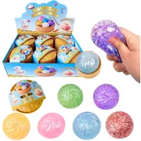 Colorful Simulated Dumpling Blind Box Squishy Toy Stress Reliever Anxiety Relief Happiness Enhancer Squeeze Rebound