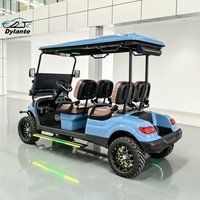 Golf Cart Electric 4 Seater Price Chinese Electric Golf Carts for Sale 2 4 6 Passenger 60V 72v Lithium Battery Golf Carts