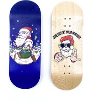 34mm Fingerboard Deck with Christmas Graphic 100*34mm Low Concave