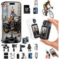 Mini Sports Action Cam for Outdoor X50 Pro POV Body Camera 1080P HD Ultra Compact Vlogging & Photographic Recording