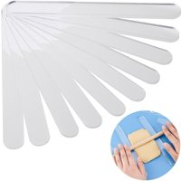 Polymer Clay Depth Guide Set for Polymer Clay 7.9x0.8 inch Acrylic Clay Guides Stick Set 2/3/4/5/6mm Thick Polymer Clay Depth