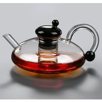 Glass Rat Tail Pot Household High Borosilicate High Temperature Resistant Glass Tea Brewer Surrounding The Stove Teapot