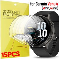 3-15pcs for Garmin Venu 4 Soft Hydrogel Films HD Clear Protective Films for Garmin Venu4 41MM 45MM Screen Protector Not Glass