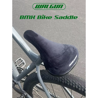 AliExpress WALGUN Bicycle Saddle Wheelie Black Red Seat For Bicycles Flannelette Bike Seats Suede Cover Soft Railed Seat Wheelie Seats
