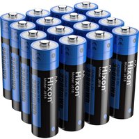 Hixon 4PCS AA 3500mWh 1.5V Li-Ion Rechargeable Battery AA Lithium Batteries With Smart LED Indicator Top Battery FOR Clock Mouse