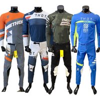 2026 Launchmode Bleach Black / Camo Motorcycle Racing Sports Riding Set Outdoor Sports Long Sleeve Pants Off Road Equipment image 4