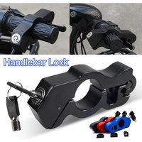 AliExpress NONE Anti Theft Motorcycle Handlebar Brake Lever Lock, Duty Aluminum Alloy Solid Grip Lock for Scooter Moped ATV Dirt Bike Security