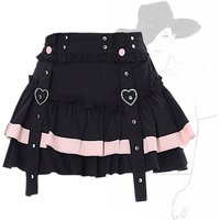 Spring New Japanese-style Sweet and Spicy Cute Girl Four Seasons Versatile Cake Skirt Pure Desire Slimming Short Skirt