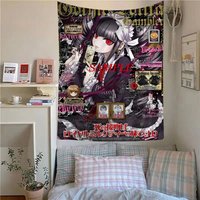 Classic Anime Danganronpa Wall Tapestry DIY Home Decor for Living Room Dorm Wall Art Decoration