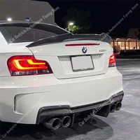 PSM Style Rear Wing For BMW E82 Rear Trunk Spoiler Lid 1 Series 135i 125i 123d 120i 120d M1 Rear Tail Wing Bodykit 2007-2014