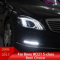 Auto Lichter für W221 2006-2013 S Klasse LED Auto Scheinwerfer Montage Upgrade W222 Maybach Stil Design Signal lampe Zubehör