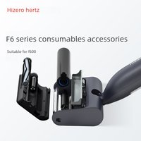 Zestaw części zamiennych do odkurzacza HIZERO F600 Series, akcesoria, materiały eksploatacyjne, szczotka rolkowa, szufelka, adapter, pojemnik na śmieci.