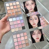 Magic Matte Eyeshadow Palette,16 Colors,Shimmery Earth Color Eyeshadow Pigment,Long-Lasting Waterproof Eyeshadow Cosmetics