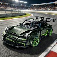 2026 New Luxury Supercar Assembly High Speed Racing Boys Birthday Gift Building Blocks ABS Material