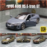 1/44 Audi RS E-tron GT Toy Car For Children Diecast Metal 1:43 Miniature Model Pull Back Educational Collection Gift Boys Kid