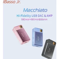 IBasso Jr. Macchiato HIFI Tragbarer USB-DAC-Kopfhörerverstärker CS43131 Decoder 4,4 mm/3,5 mm PCM 32 Bit/384 kHz Native DSD 256x