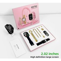 2025 New Fashion Lady Smartwatch Alarm Clock Voice Assistant Interactive Music Smart Watch Outdoor Sports And Fitness Smartband