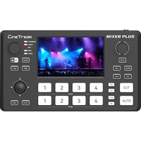 CineTreak Mixer Plus 4-HDMI Live Video Switcher with 4" Display for Streaming YouTube Podcast Gaming Support PIP/PTZ Cam Control