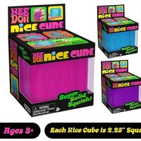 Schylling Needoh Nice Cube Sensory Anti-Stress Block Stress Relief Jigsaw Puzzle Toy for Pressure Relief And Souvenir