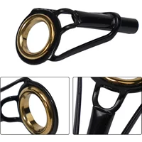 1x Rod Tip Top Guide Ring For Fishing Rod Repair Building Pole Eye Line Ring Tools Ceramic Ring Fishing Tackle Accessories