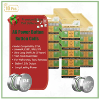 379A AG0 CX521A CX63 C30SW Suitable for watch batteries, toy batteries, button cell batteries (alkaline batteries)