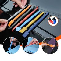Car Wrap Kit 7 in 1 Vinyl Wrap Tools Flexible Magnetic Stick Corner Squeegee for Vinyl Wrapping Application PPF Film Scraper