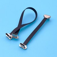 USB C Type-C USB FPC Soft Flat Cable Male To Male Charging Cable Fast Charge Charging Wire Extention for Phone
