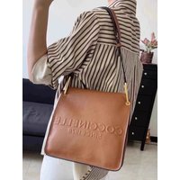 2026 New Style Leather Tote Bag Women's Underarm Single Shoulder Crossbody Bag British Style Soft Handbag Casual Purse
