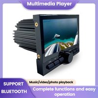 Marine stereo, 5 "7" is suitable for outdoor off-road vehicle sauna, Bluetooth MP5 player and multimedia system