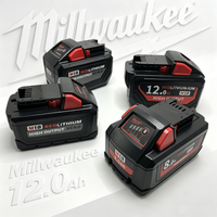 Milwaukee 18V Genuine Battery 6.0Ah Fit for M18 Cordless Tools 2615-20 2629-20 2641-20 2701-20 & 48-11-1840 48-11-1820 Battery