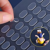 Removable Gel Putty, Clear Putty Sticky Dots For Museum Action Figures, Tacky Sticky Nails For Wall Hanging