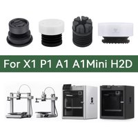 Feet For Bambu Lab P1S Bambulab X1 Carbon Anti Vibration Feet Anti-slip Dust-proof Rubber Foot Pad Fit H2D A1 A1Mini 3D Printer