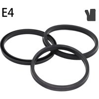 E4 20-320mm OD 20*14*4 25*17*32*24*5.5 40*30*50*63*53*7 Y-1 Y Type NBR Rubber Cylinder Piston Sealing Grooved Ring Gasket Seal