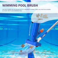 Brush Portable Pool Vacuum Handheld Vacuum Telescopic Pole Pool Vacuum Cleaner Useful Durable Swimming Pool Jet Cleaner Ponds