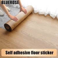 Peel and Stick Wood Grain Floor Sticker Self Adhesive Floor Sticker for Kitchen Living Rooms Offices and Bedrooms Floor Upgrade