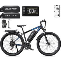 29-Zoll-Reifen Elektrofahrrad, NEUES DUOTTS C29-L, 750W Motor, 48V 30AH Doppelbatterie, 3*7-Gang-Schaltung, Geschwindigkeitssensor, Ölbremse, Mountainbike E-Bike, APP-Steuerung