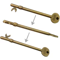 Antique Haunted Key Magic Tricks Ghost Skeleton Moving Keys Halloween Party Gimmick Magic Joking Props Fun Illusion Prank Toys