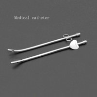 Stainless steel medical catheter, hollow urethral drainage tube, male and female urinary catheter, urology
