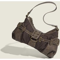 2025 Women's Retro New Handbag Wasteland Style Shoulder Bag Armpit Bag American Style Bag