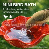 Flower Water Feeder Bird Feeder Wild Bees Insects Insect Drinker Outdoor Garden Insect Drinking Tool Yard Decorat 2026 New