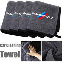 1PC Car Wash High End Cleaning Microfiber Towel Car Cleaning Drying Cloth For BMW Performance E46 E39 E60 F10 F20 F30 F15 F16