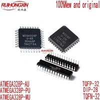 ATMEGA328P-MU ATMEGA328P-AU ATMEGA328P-PU TQFP DIP TQFN 100% nuevo y Original