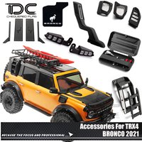 Accessories for T4 New Bronco 2021 92056-4 82076-4 KIT 1/10 RC Car Vehicle Upgrade Parts Simulation Protect Armor Decor