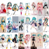 Anime Figure Wedding Dress Action Figures Kawaii Swimsuit Vocaloid PVC Collectible Model Toys Girl Gift