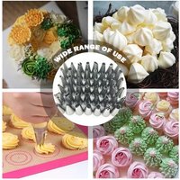 7/8/16/24/58PCs set Cream Nozzles Pastry Tools Accessories For Cake Decorating Pastry Bag Kitchen Bakery Confectionery equipment